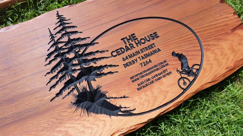 engraved-timber-sign-cedar-personalised-logo-Australian-Workshop-Creations--wooden-signs