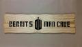 Personalised man cave sign for a fan of doctor who.  Rustic edge style, NZ Pine, indoor finish (Wattyl)