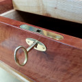 Hardwood Jewellery Box with brass lock