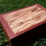 Reclaimed Redgum box featuring rare rain forest timber