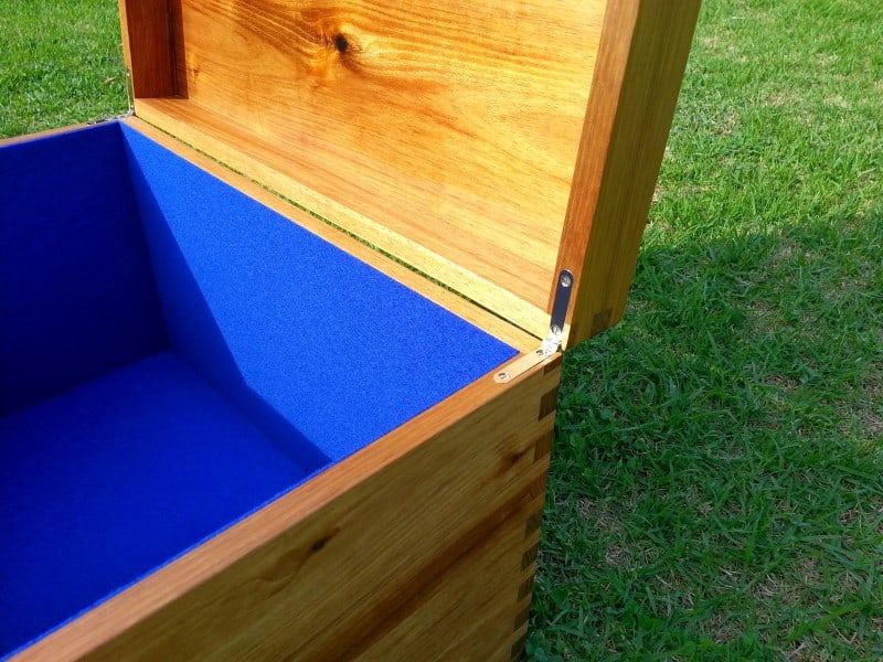 Hardwood Urn-Ashes-Box