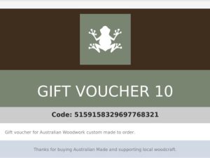 an example of a gift voucher PDF for AWC
