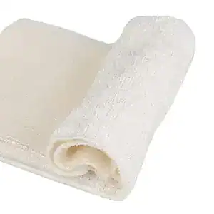 Bamboo polishing cloth rolled up and ready for oiling chopping boards