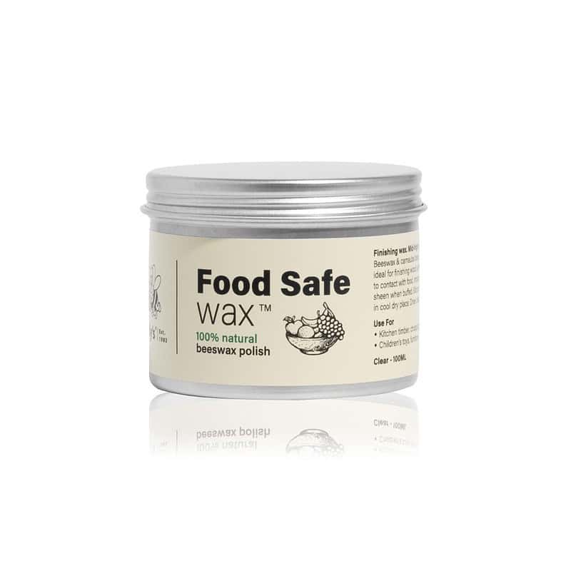 food safe wax in a 100ml tin