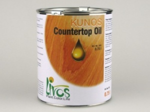 countertop oil livos brand KUNOS