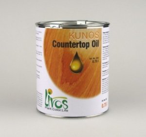 countertop oil livos brand KUNOS